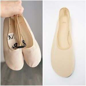 ZARA MESH BALLET FLATS